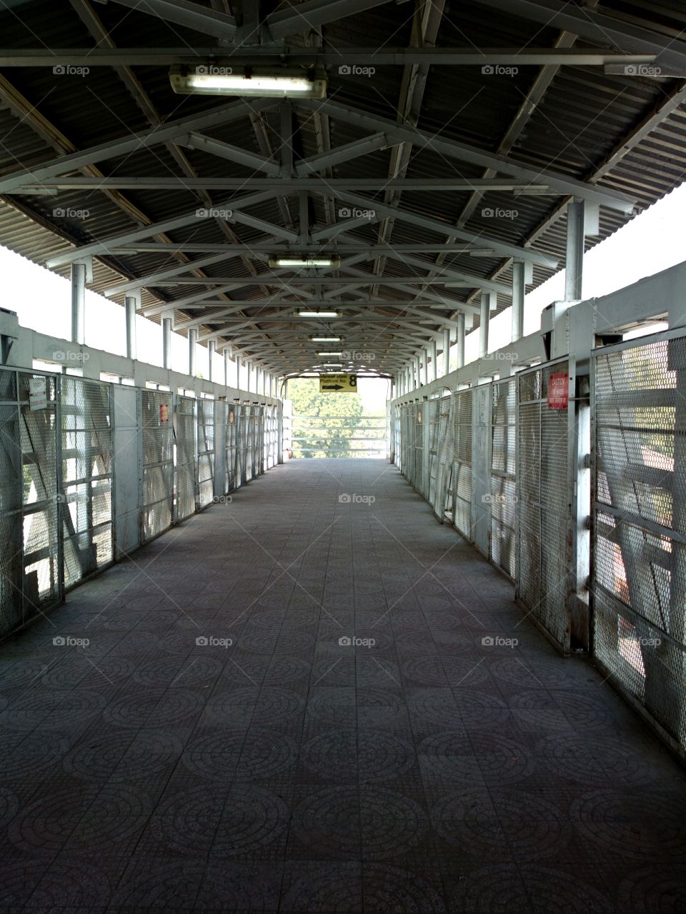 railway footbridge