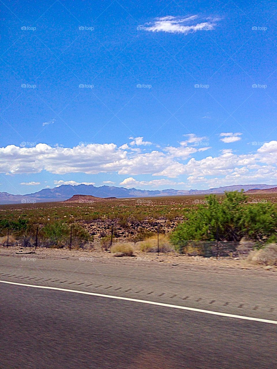 Road trip. On my way back from Laughlin