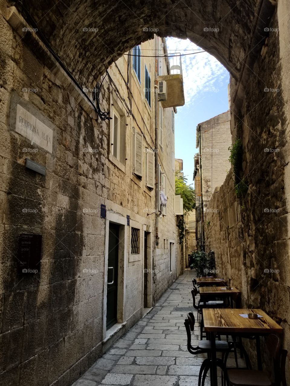 Palace of Diocletian, Split, Croatia (Rodrigina Ulica)