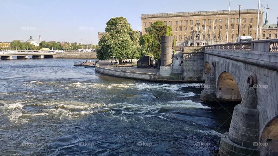 Stockholm Royal Palace Sweden - Stockholms slott strömmen Stockholm Sverige