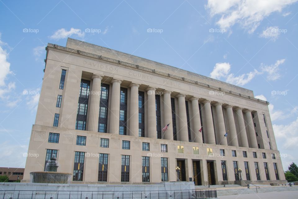 City hall in Nashville, Tennessee 