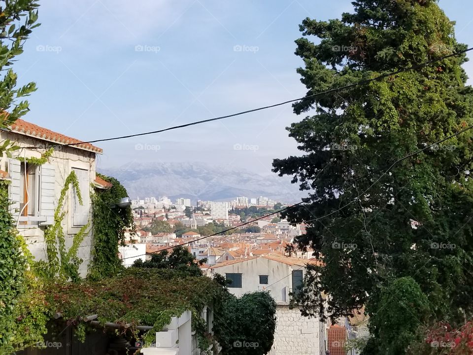 View of Split, Croatia