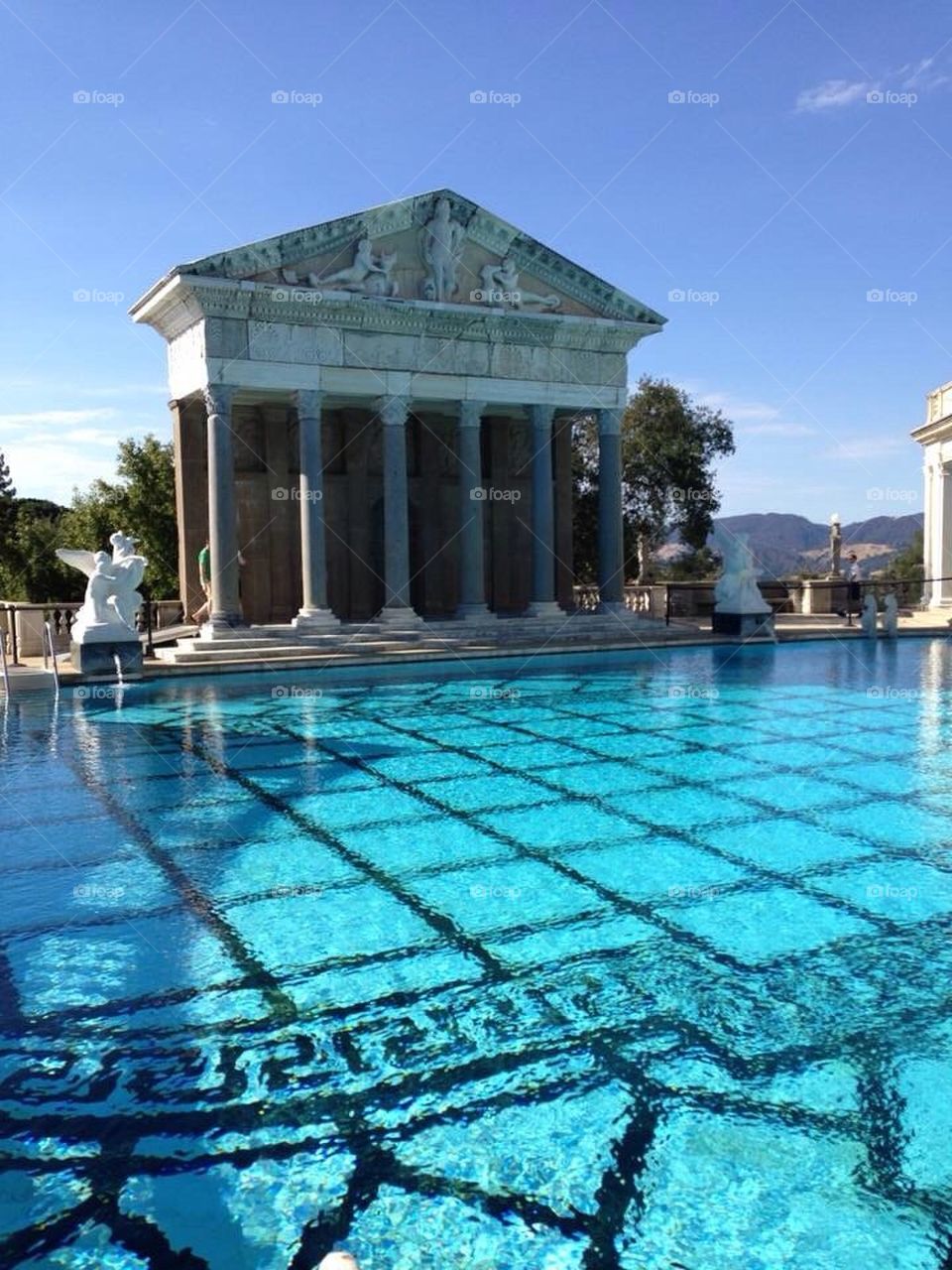 hearst castle pool