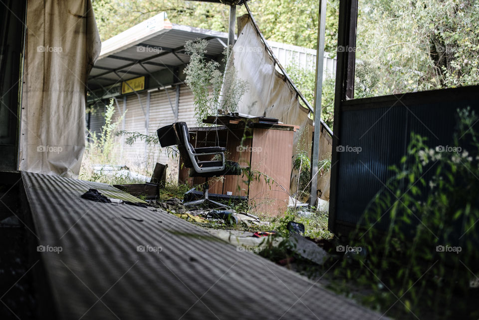 Greenland abandoned amusement park