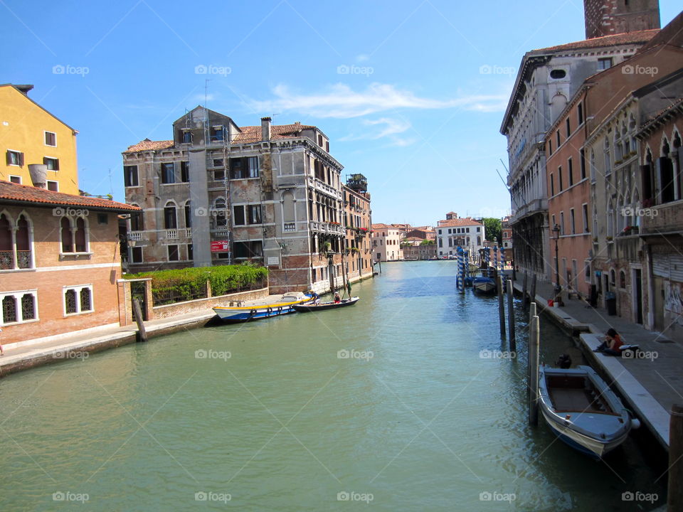 Canal, Gondola, Water, Travel, Venetian