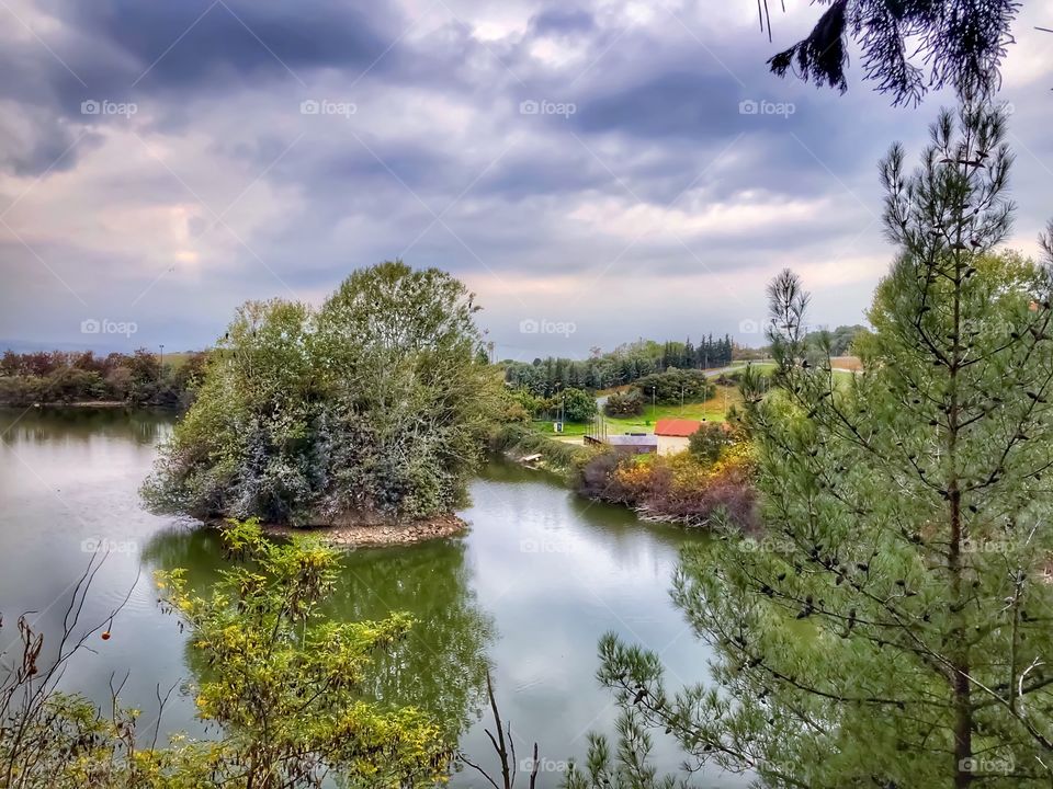 Landscape photo taken at “Thermi burrier “in Thessaloniki Greece 🇬🇷