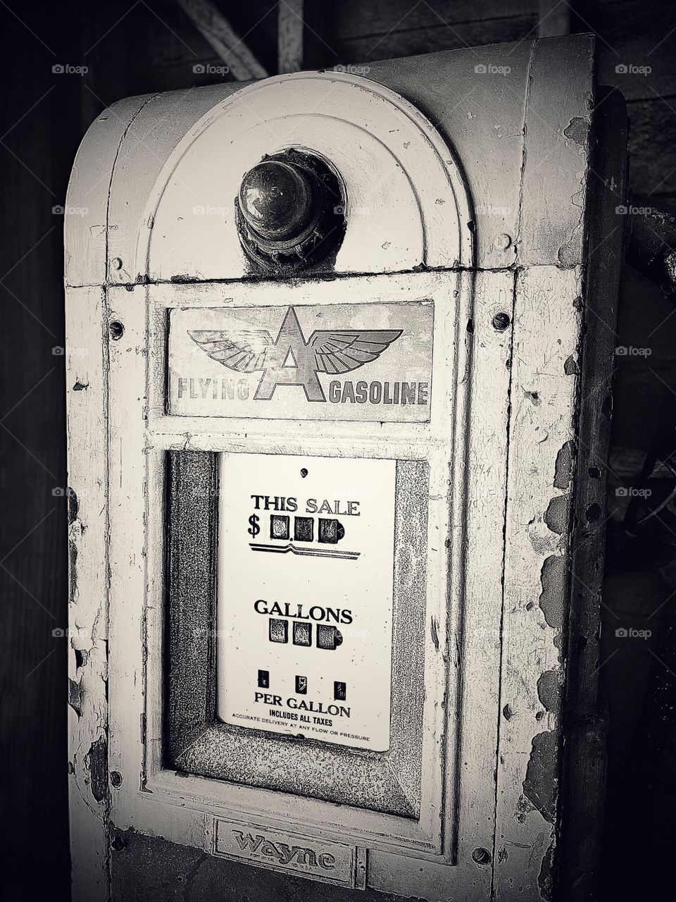 Flying A Gasoline Pump