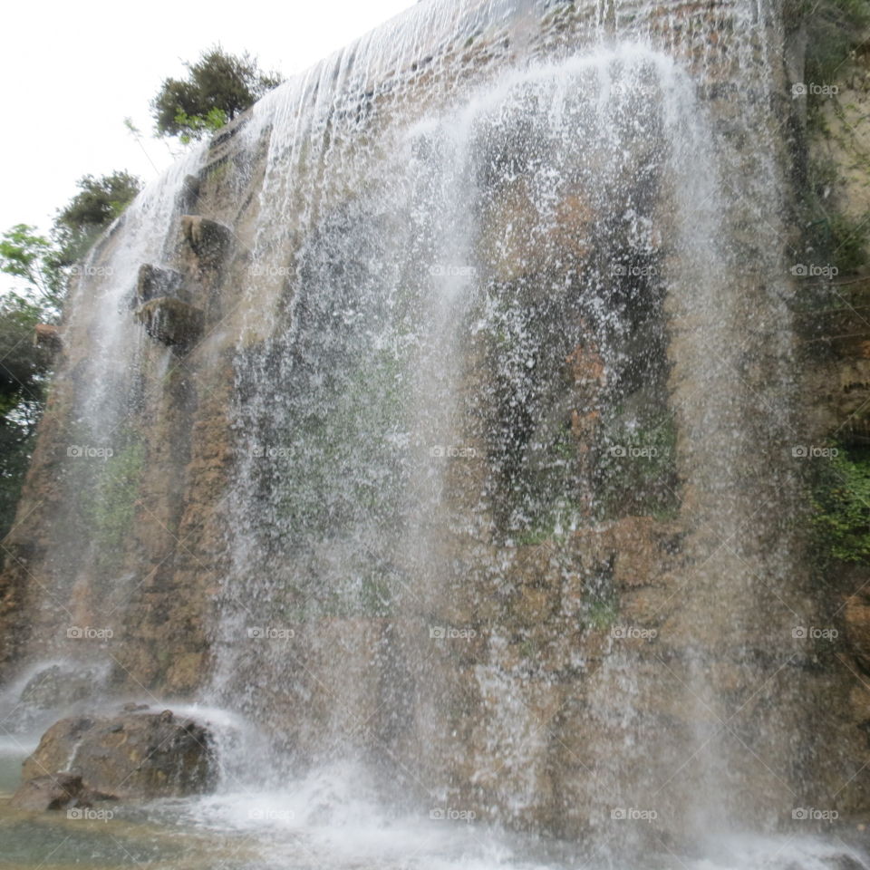 Jolie cascade à Nice