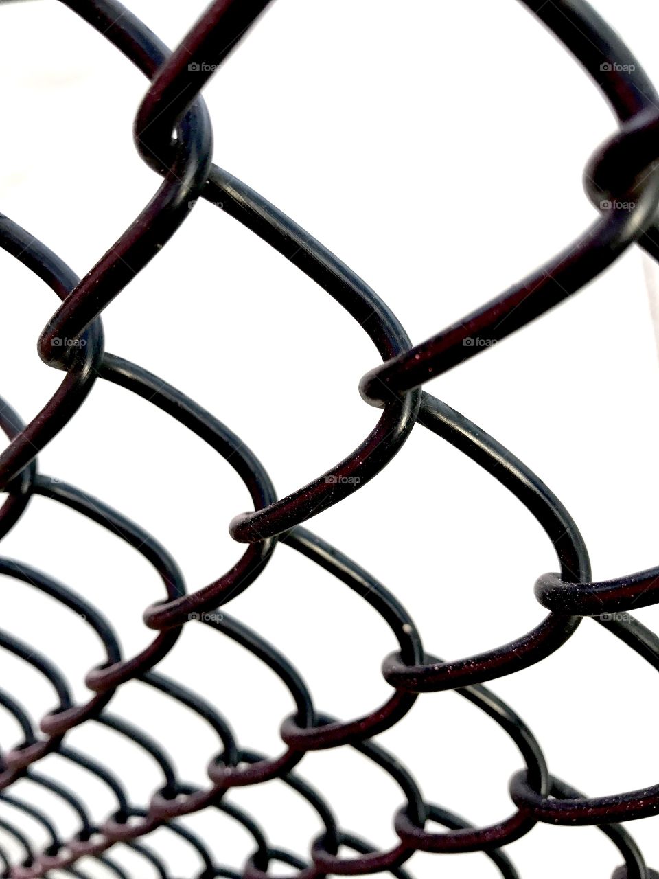 Close-Up Chain Fence