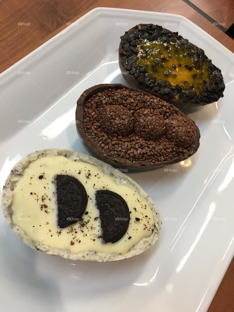 Ovos de Páscoa de colher 