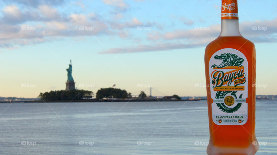 Bayou Rum at Liberty State Park with View of the Statue of Liberty