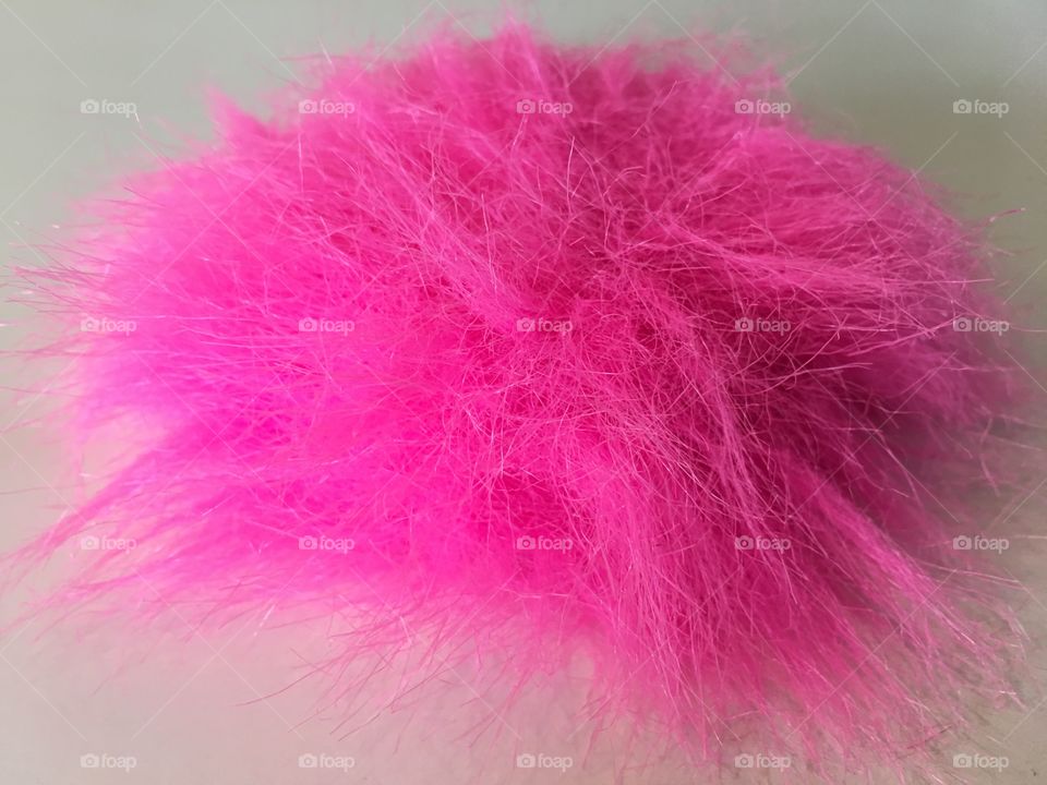 Pink pompon 
