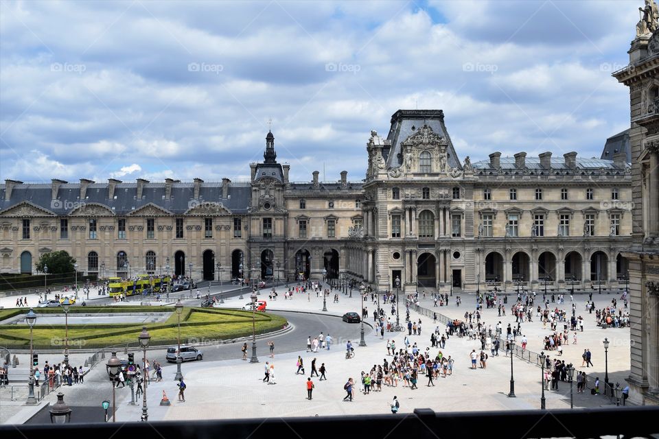 The famous museum in Paris- The Louvre