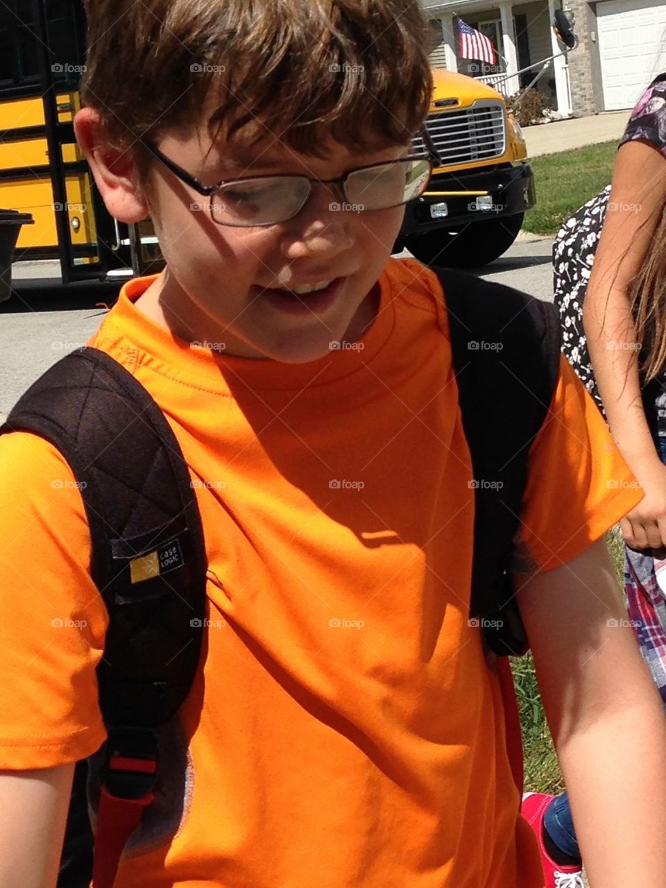 Portrait of a schoolboy