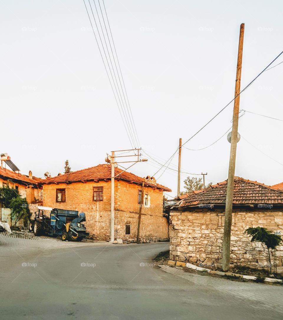 Historical village ~ Medet köy in Denizli, Turkey