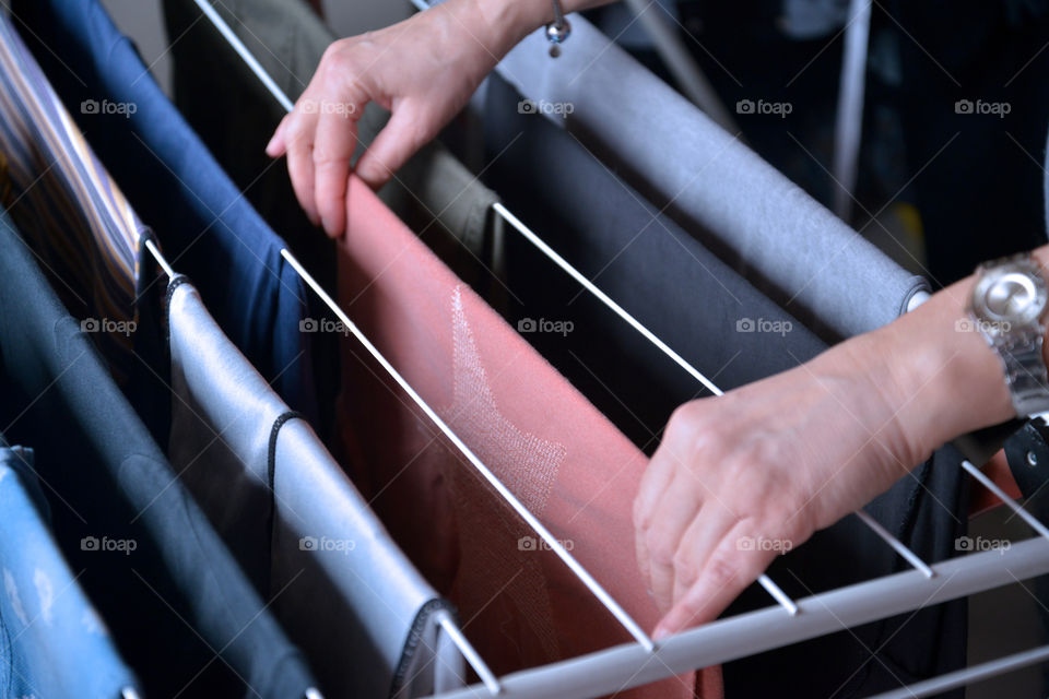 drying clothes indoors