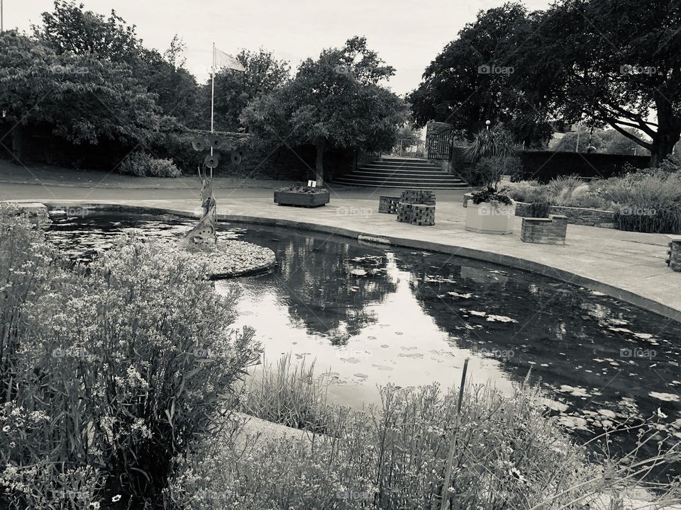 A black and version of this most marvelous oasis of wild nature, giving a different feeling in black and white, but still l feel very appreciated.