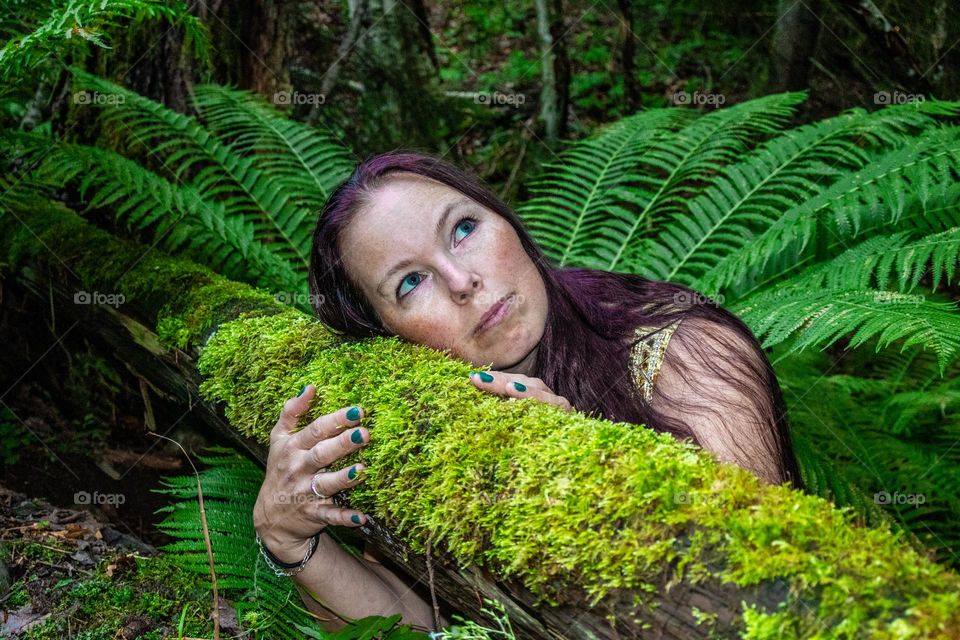 Forest mermaid into the forest ,Watson your mind,beautiful woman. Why so serious ?