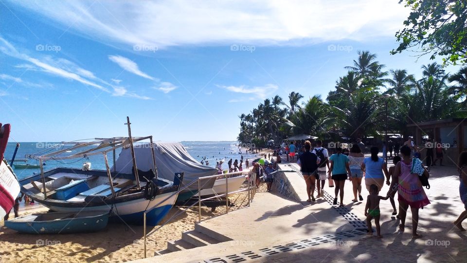 Vila da Praia do Forte Bahia Brazil