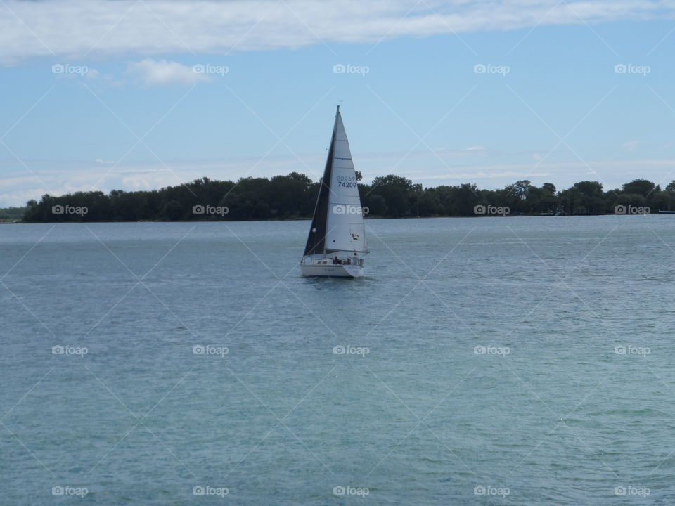 sailing in Toronto. going to Centerville looking at sailboats