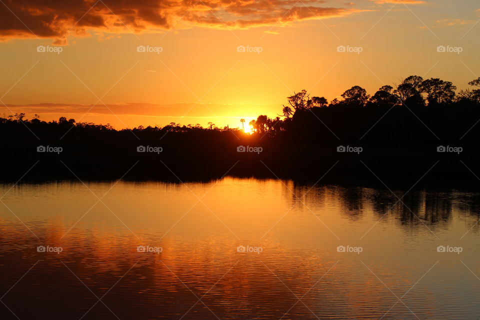 Sunset on the Gulf Coast of Florida