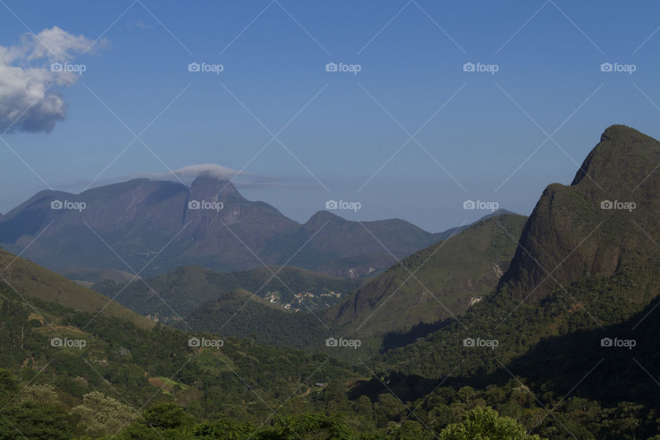 Set of mountains - Serra dos Orgaos.