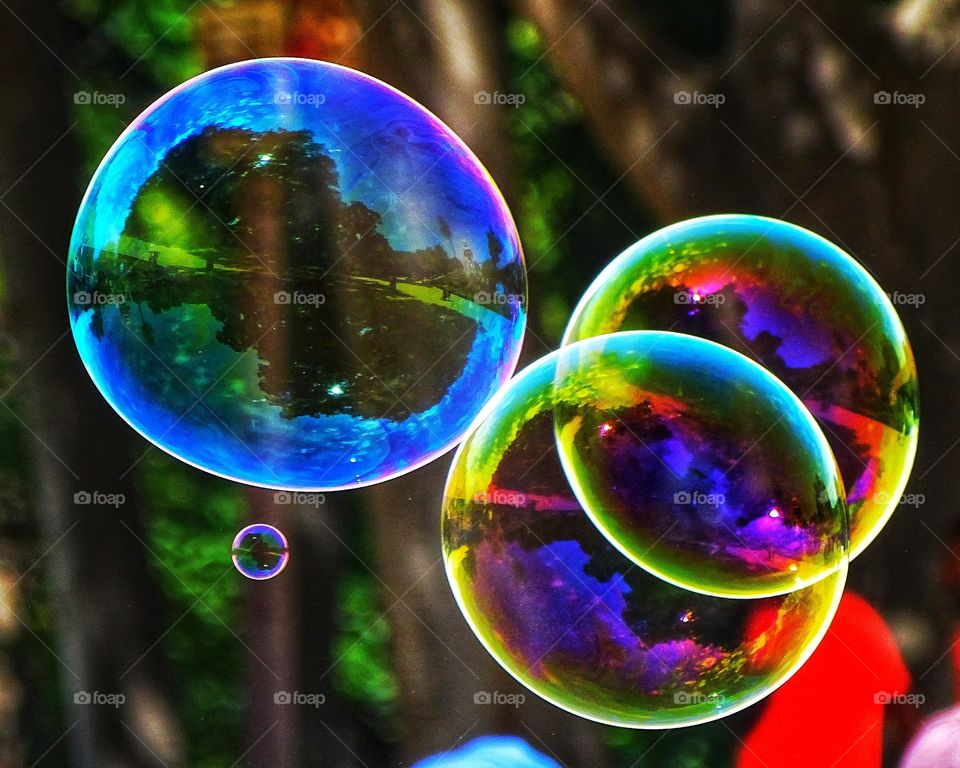 Soap bubbles