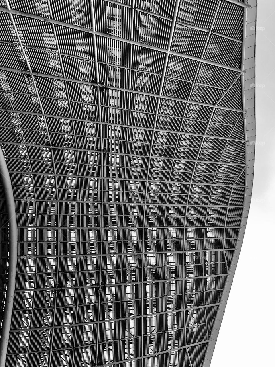 Metal roof structure 