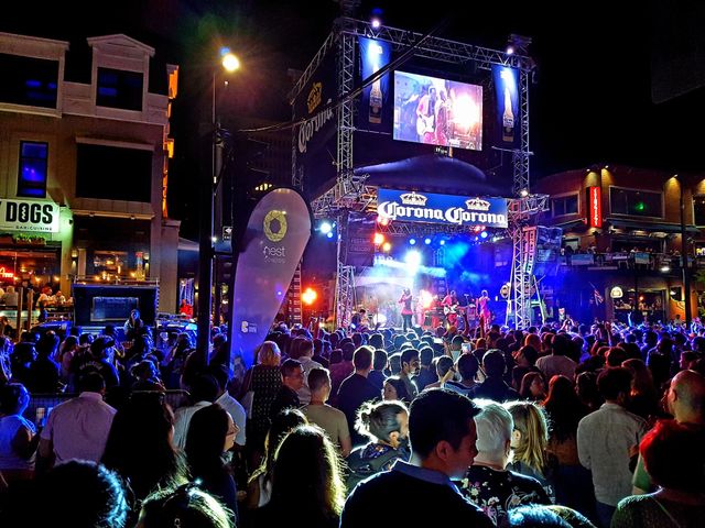 Jazz festival in summer