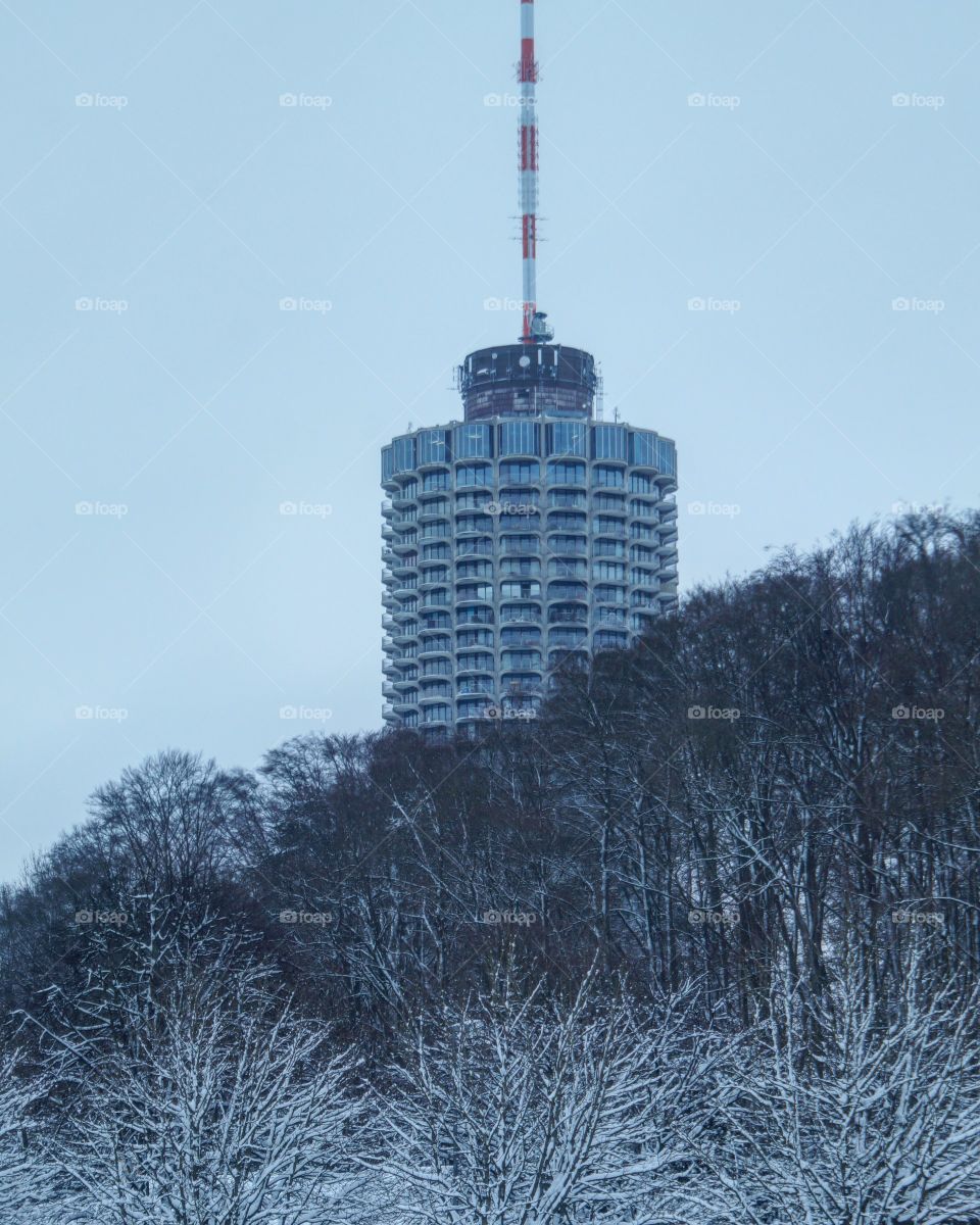 Hotelturm Augsburg Bayern Germany