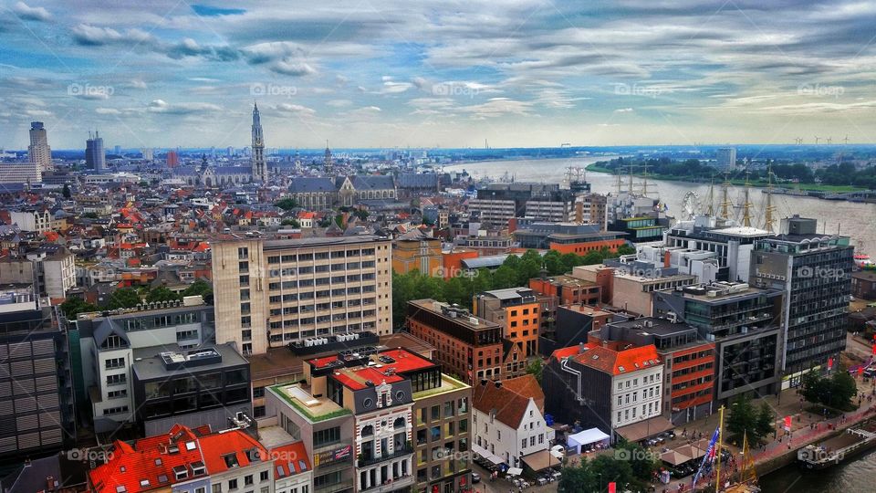 Antwerpen top view