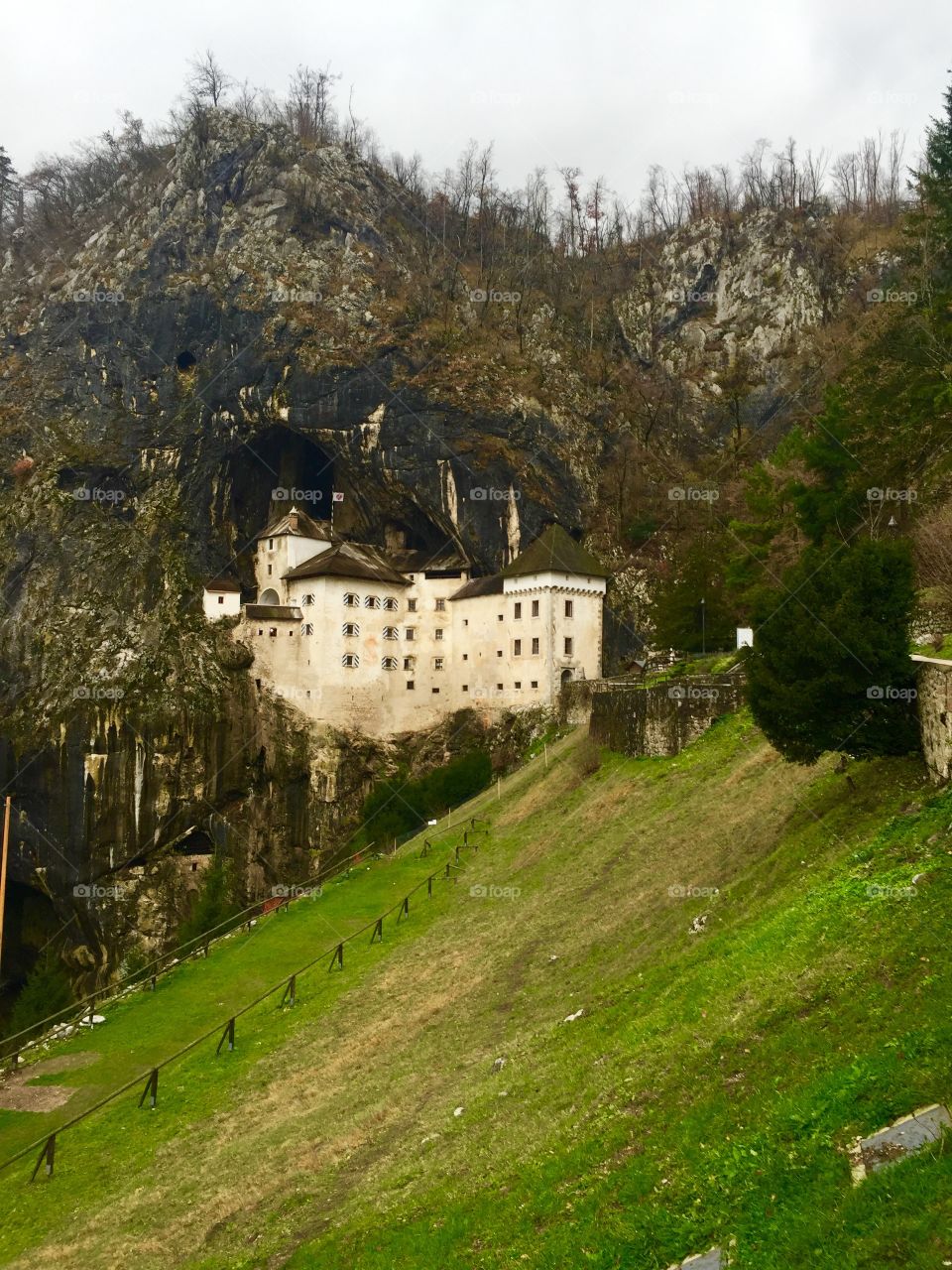 Castle in a cliff