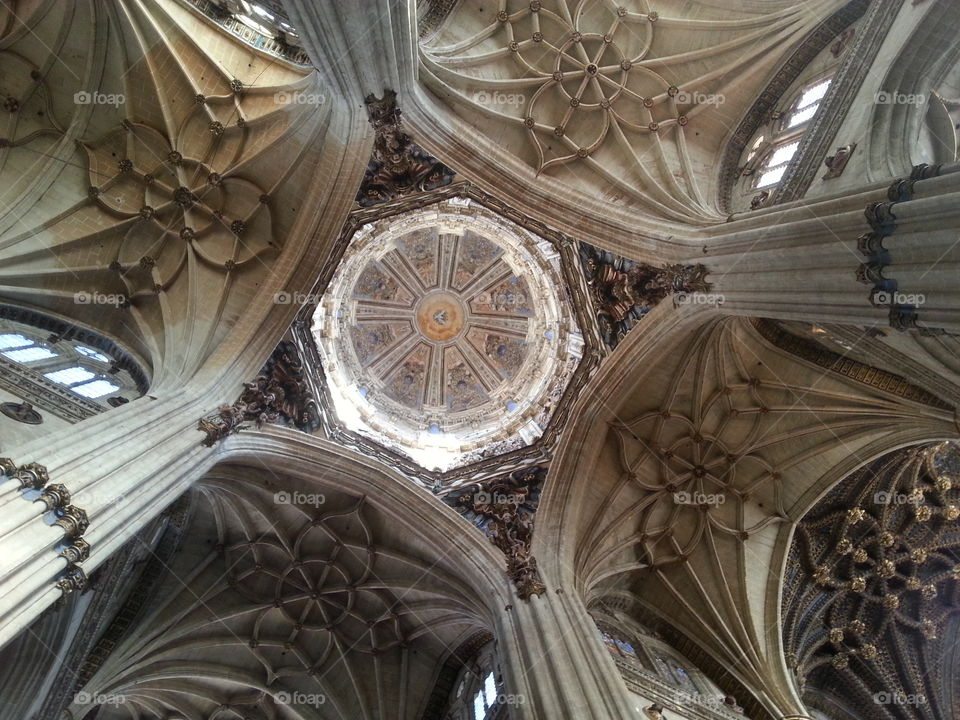 Cúpula Catedral Salamanca. Spain