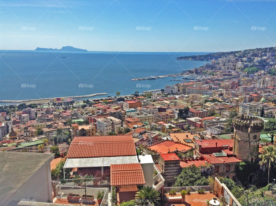 Naples from above