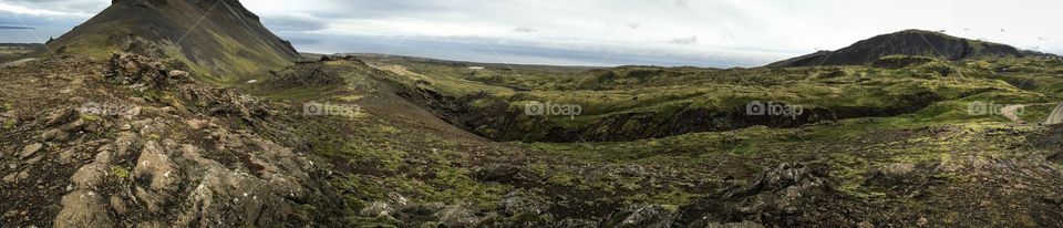 Lava fields of Iceland