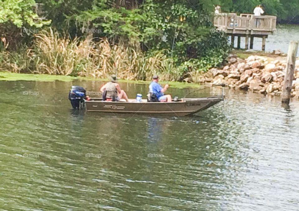 Enjoying the fishing 