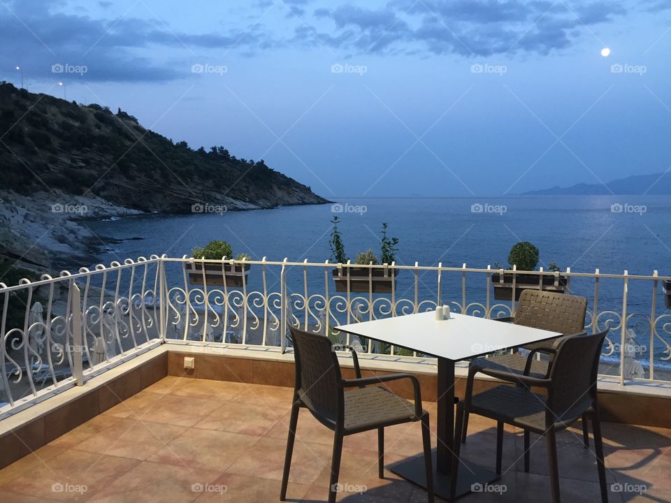 Beautiful view of the ses