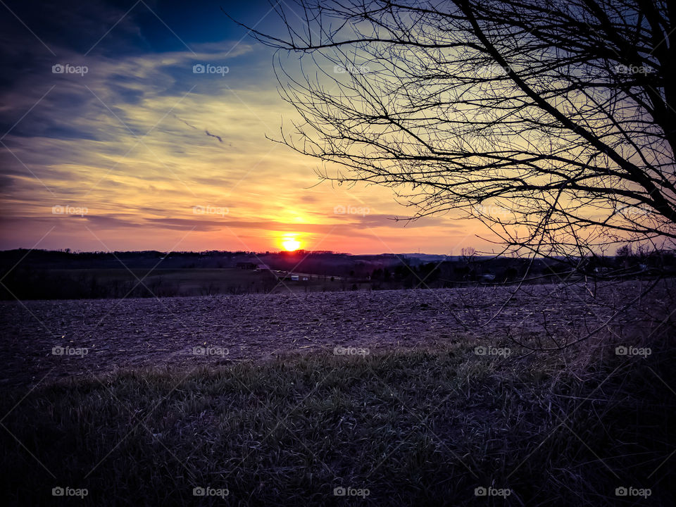 Sunset on Narrows Rd Connellsville, PA