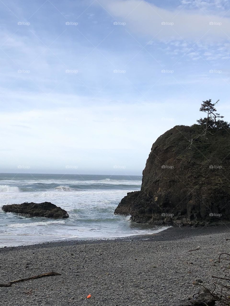 Short beach Oregon January 2022