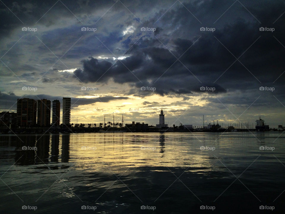 clouds sunrise reflection cloudy by a.sanz.barrio