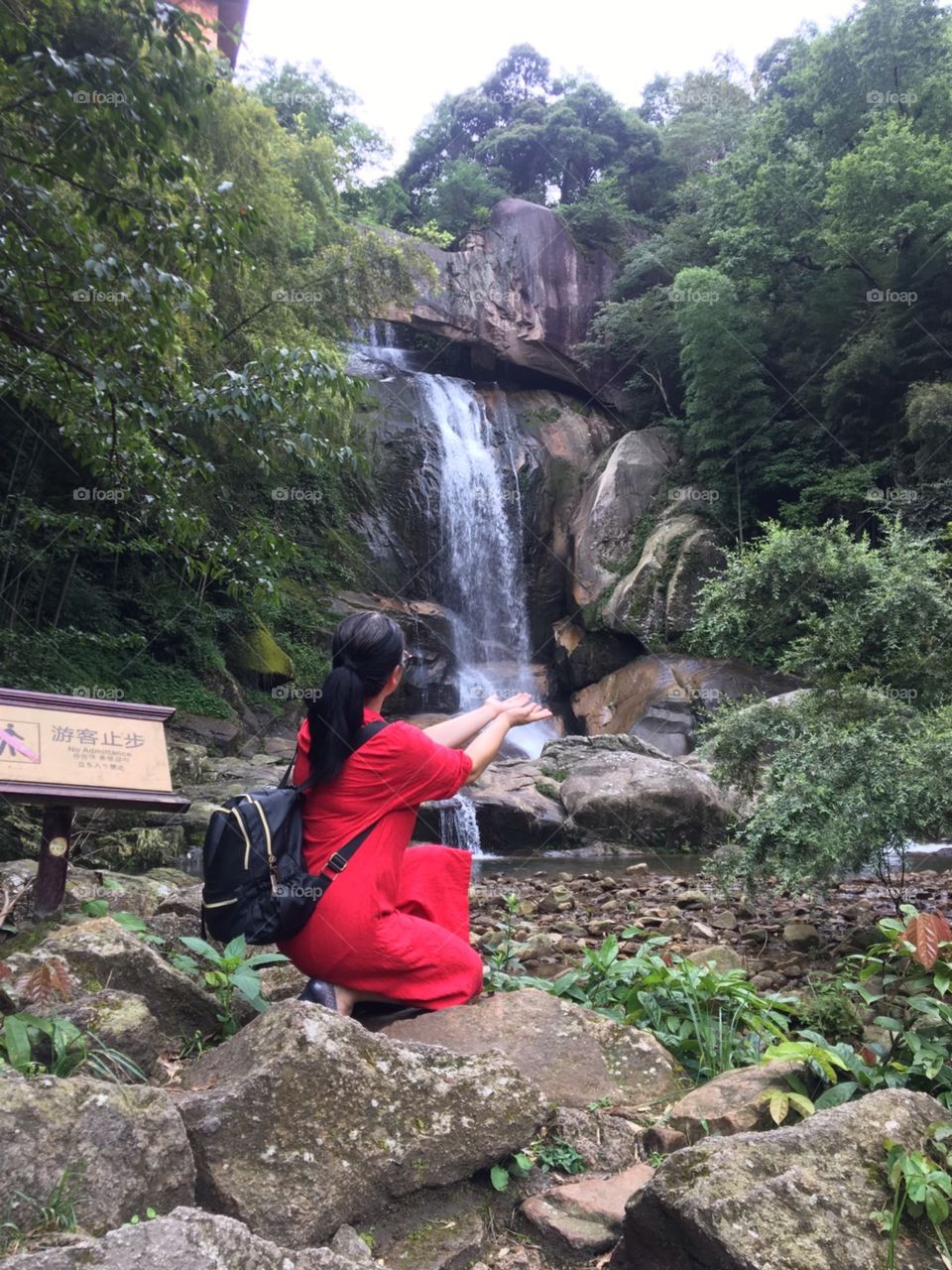 The view of the Shiliang Falls is simply magnificent.