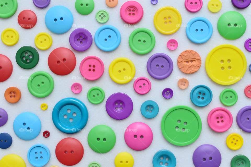 Colorful buttons 