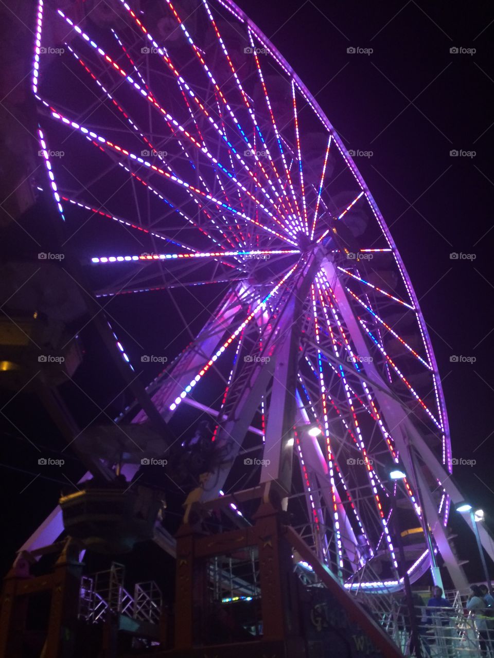 Ferris Wheel. Right before my first ferris wheel ride in Austin, Texas
