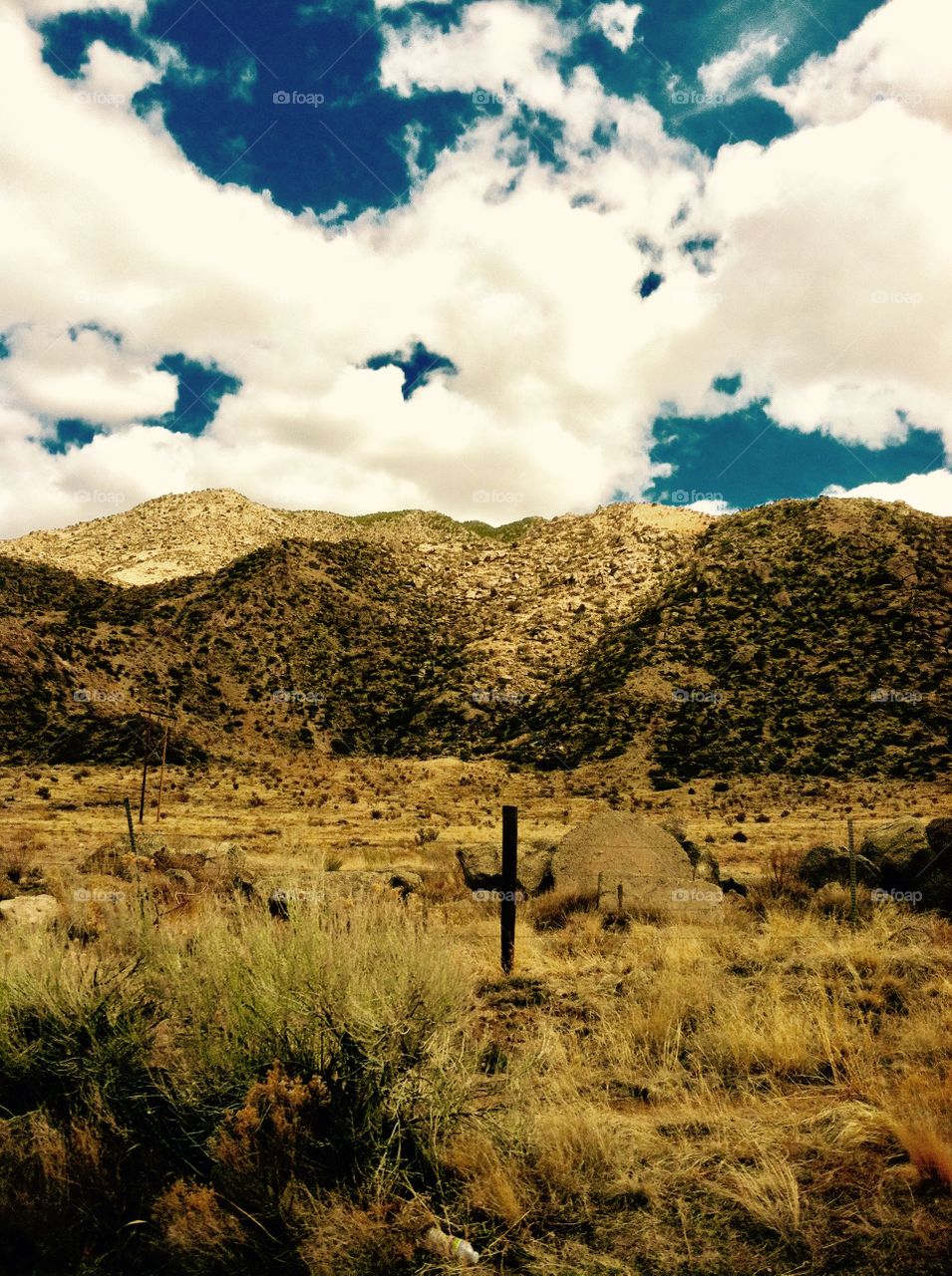 Desert mountains in Arizona 