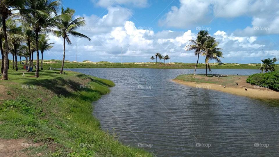 Lagos da orla em Aracaju/SE