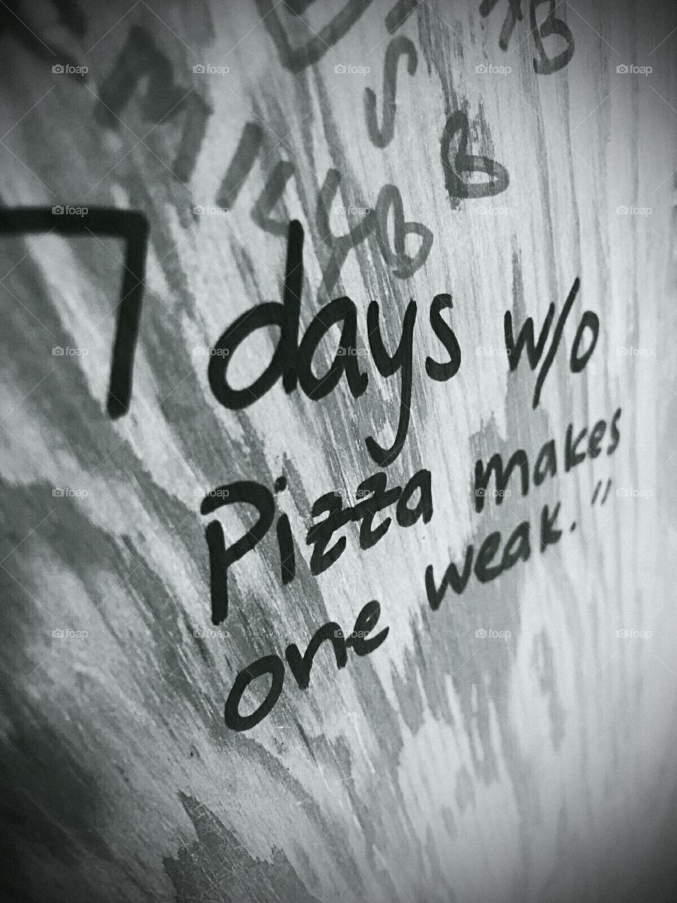 7 days without pizza...