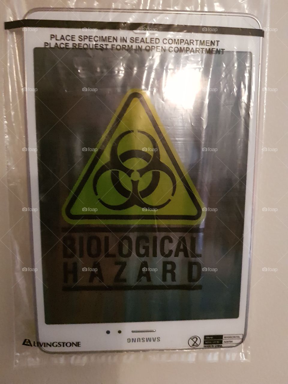 ipad biohazard