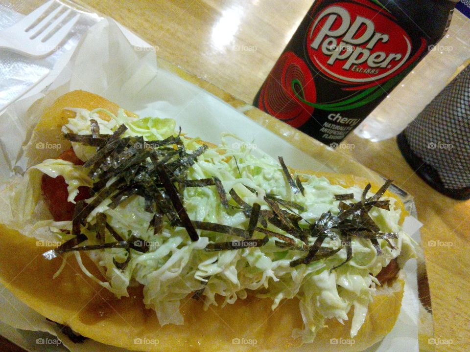 japanese hotdog sandwich