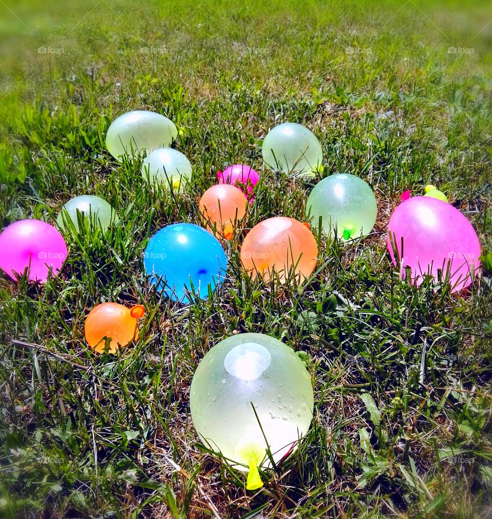 water balloons