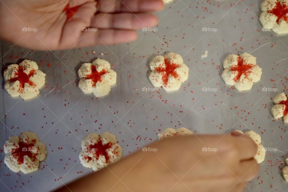 Preparing Snacks For Santa